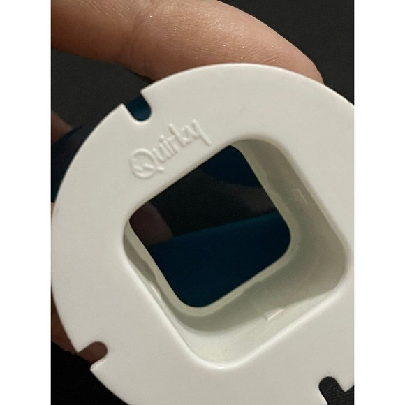 Set Of 2: Pre-Owned Quirky Powercurl Cord Wraps Mini POP Teal - Picture 3 of 9